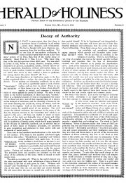 Title Page of Herald of Holiness - June 2, 1915