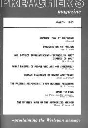 Title Page of Preacher's Magazine