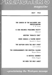 Title Page of Preacher's Magazine