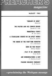 Title Page of Preacher's Magazine