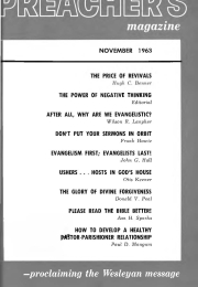 Title Page of Preacher's Magazine