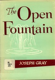 Image of cover The Open Fountain