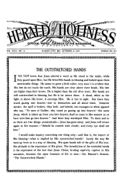 Front page of Herald of Holiness - October 23, 1929