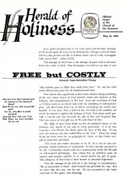 Herald of Holiness - May 21, 1958