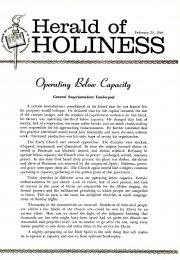 Herald of Holiness - February 24, 1960