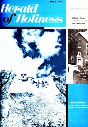 Herald of Holiness - June 9, 1965