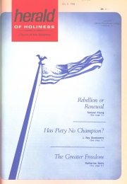 Herald of Holiness - July 3, 1968