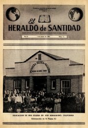 El Heraldo de Santidad, 1 de Marzo 1948, Vol 2 N°11