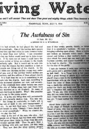 Living Water, July 9, 1914