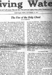 Living Water, Sept. 23, 1915