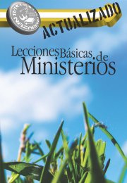 Lecciones básicas de Ministerio