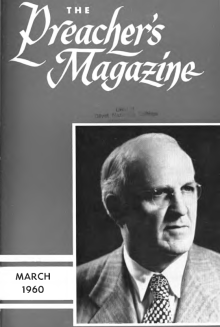 Cover of Preacher's Magazine Photo of Robert G. Lee