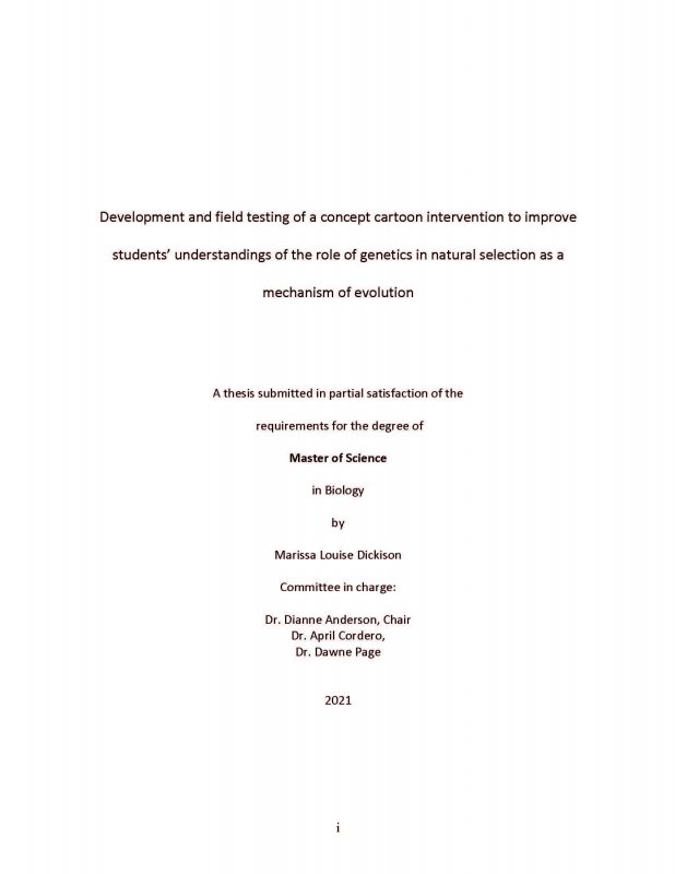 Dickison, Marissa Thesis Cover Page