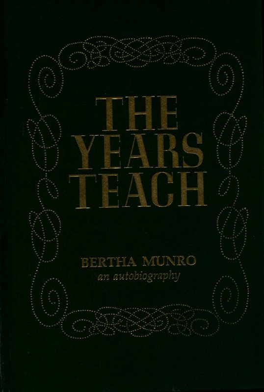 Cover Image - The Years Teach