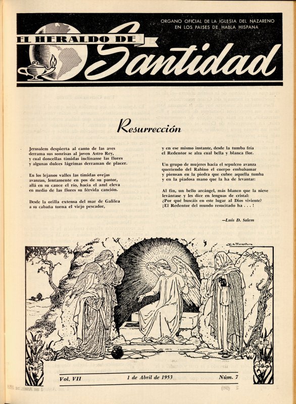 Portada: Resurrección, Luis D. Salem