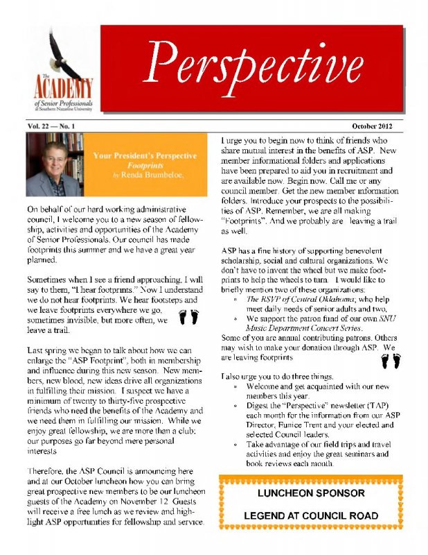 The Academy Perspective Vol. 22 2012-2013