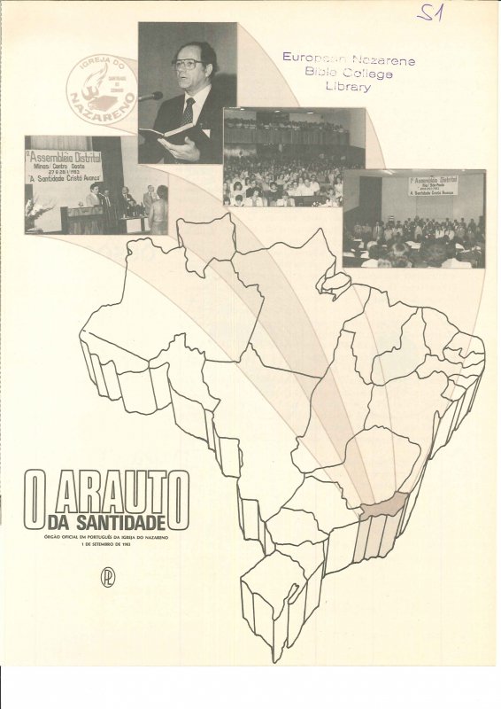 O ARAUTO DA SANTIDADE - 1 DE SETEMBRO DE 1983