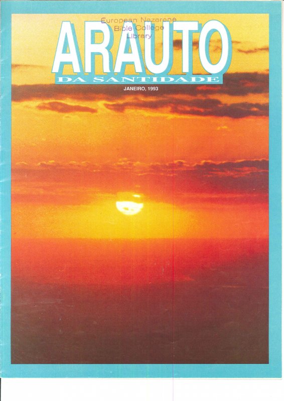O ARAUTO DA SANTIDADE - JANEIRO 1993