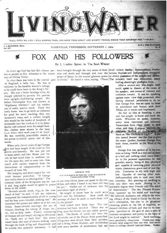 Living Water, September 1, 1904