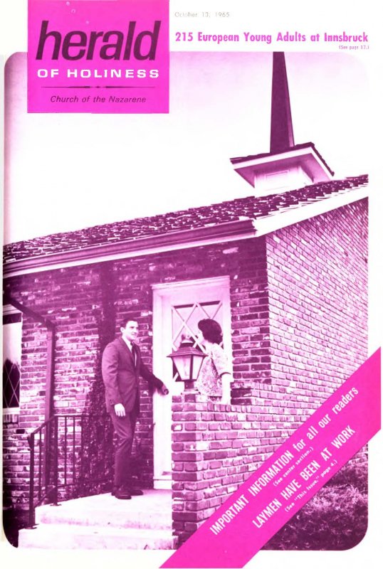 Herald of Holiness - October 13, 1965