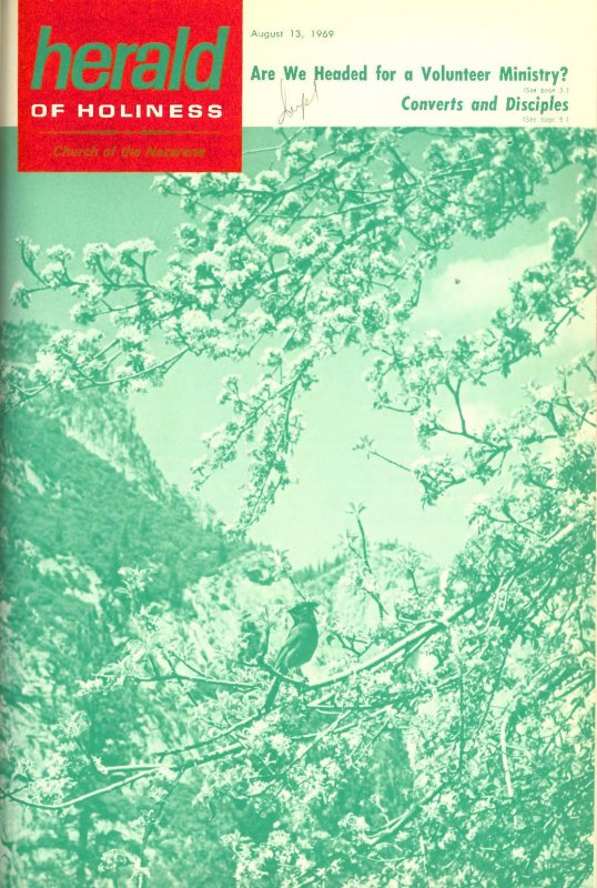 Herald of Holiness - August 13, 1969