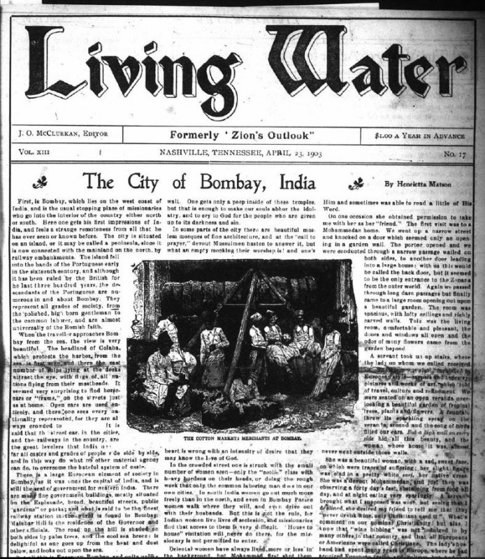 Living Water, July 24, 1913